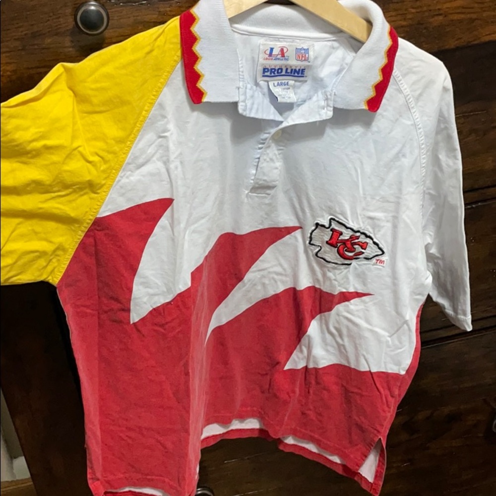 Kansas City chiefs vintage polo